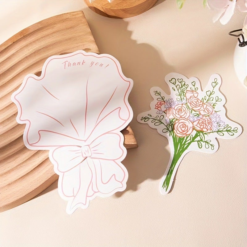 Teacher'S Day Greeting Card Postcard Birthday Greeting Card Flower Bouquet Greeting Card Gift Card Mid-Autumn Festival Greeting Card Birthday Card - Image 1